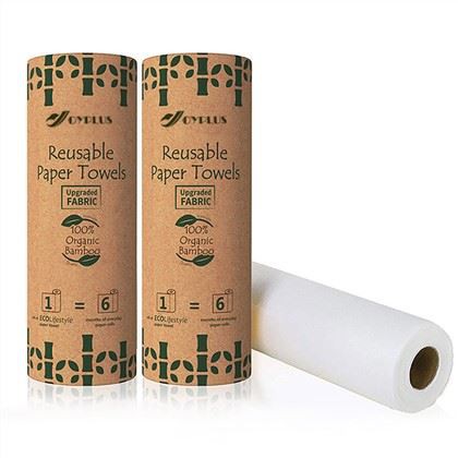 100 prósent lífbrjótanlegar bambus hreinsiþurrkur